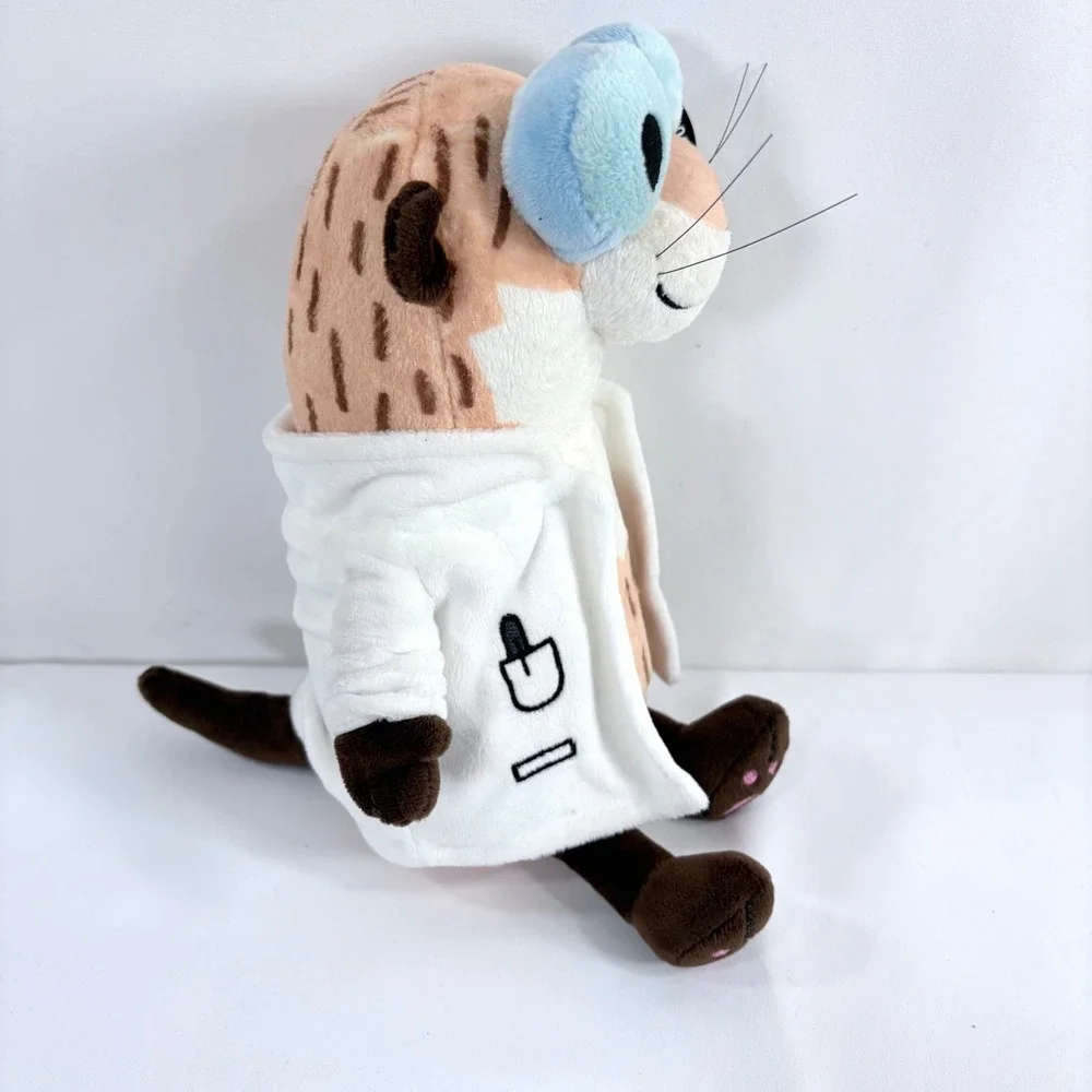 Rare Squishable Salty Sea Otter Plush Google White Lab Coat Scientist Goggles 9